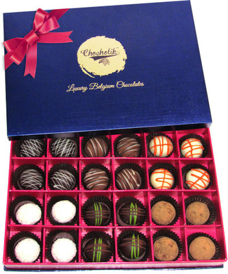 

Chocholik 24Pc Delicious Tempting Moments With Chocolate Truffles(336 g)