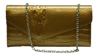 

VS Creation Casual Gold Clutch