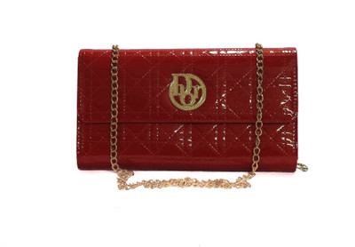 

Vogue Nation Party Maroon Clutch