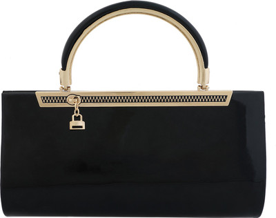 

Peacock Mundkar Casual Black Clutch