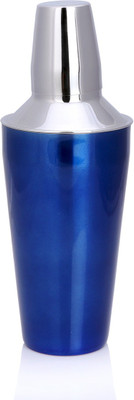 

Urban Snackers 828 ml Stainless Steel Cocktail Shaker(Blue)