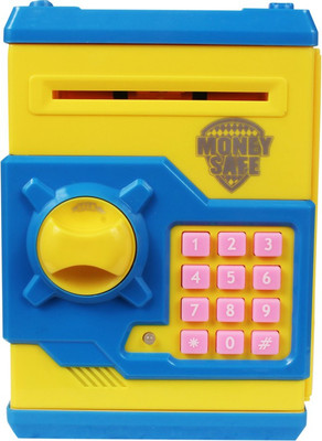 

Kanchan Toys ATM Machine Coin Bank Coin Bank(Multicolor)