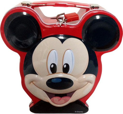 

Funcart Mickey Mouse Metal Coin Bank Coin Bank(Multicolor)