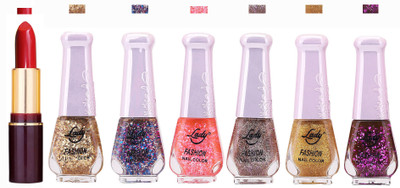 

Lady Fashion Bridal Make Up Combo 2103201136(Set of 7)