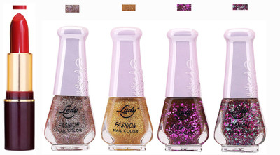 

Lady Fashion Bridal Make Up Combo 2103201208(Set of 5)