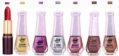 

Lady Fashion Bridal Make Up Combo 2103201135(Set of 7)