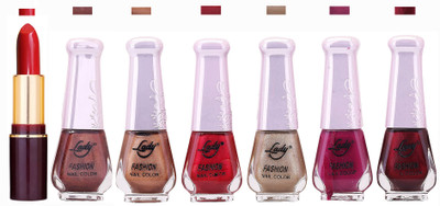 

Lady Fashion Bridal Make Up Combo 2103201137(Set of 7)