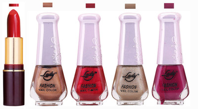 

Lady Fashion Bridal Make Up Combo 2103201248(Set of 5)