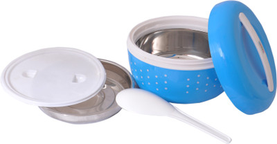 

La Belle 2 in 1 Hot Pot - 3 L Plastic, Steel Grocery Container(Blue)