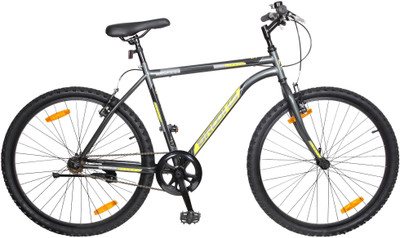

Brooks Myth SS 26 T Mountain Cycle(Single Speed, Multicolor), Grey/yellow