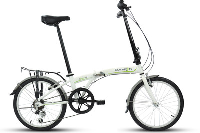 

Dahon SUV D6 20 T Folding Bikes/Folding Cycle(7 Gear, White)