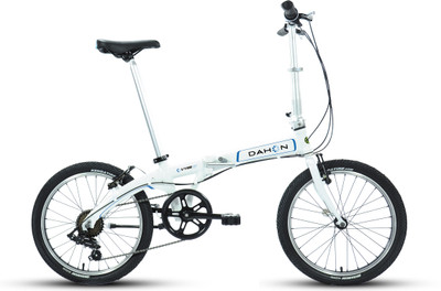 

Dahon Vybe D7 20 T Folding Bikes/Folding Cycle(7 Gear, White)
