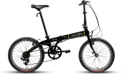 

Dahon Vybe D7 20 T Folding Bikes/Folding Cycle(7 Gear, Black)
