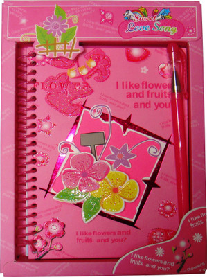 

BJ A5 Diary(Flower, Multicolor, Pack of 2)