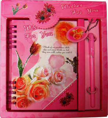 

BJ A5 Diary(Wishes for you, Multicolor, Pack of 2)