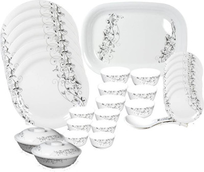 

Milton Pack of 31 Dinner Set(Melamine)