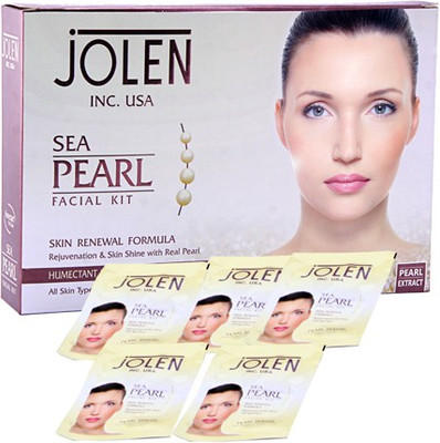 

Jolen Sea Pearl Facial Kit - 50g 10(Set of 5)
