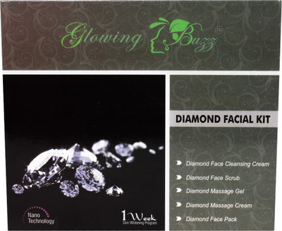 

Glowing Buzz Diamond Facial Kit 100 g(Set of 5)