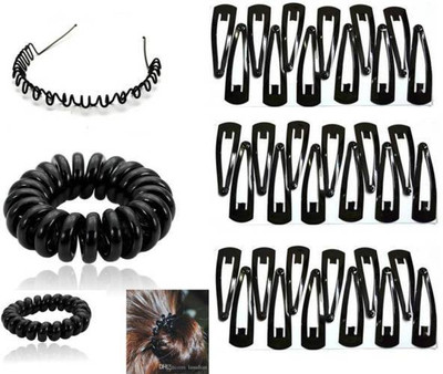 

Style Me ST1042 Tic Tac Clip, Hair Band(Black)