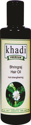 

swati khadi Premium bhringraj (SLS free ) hair oil Hair Oil(210 ml)