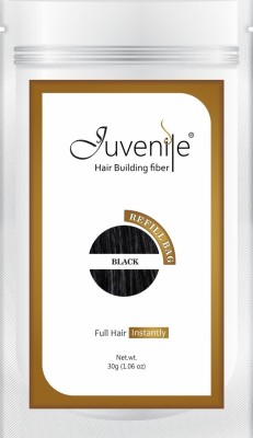 

Juvenile Hair Building Fiber Easy Hair Fall Solutions Refill Bag Black RBBL30 Extreme Hair Volumizer Powder-Mousse(30 g)