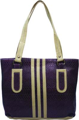 

VS Creation Tote(Purple, White)