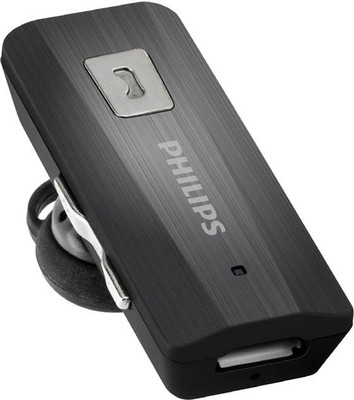 Philips SHB1600 Wired, Bluetooth Headset with Mic(Black, On the Ear)