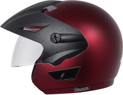 

VEGA Cruiser Motorbike Helmet(Dull Burgundy