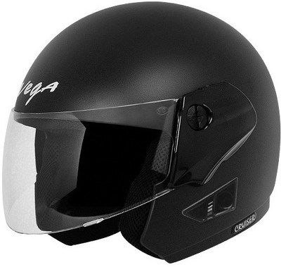 

VEGA Cruiser Motorbike Helmet(Dull Black