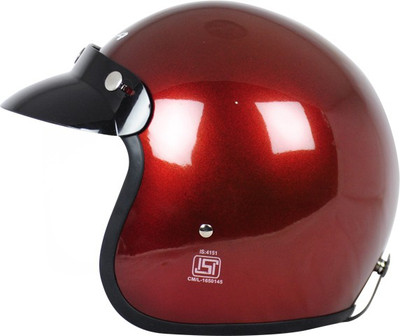 

VEGA Jet Motorbike Helmet(Burgundy