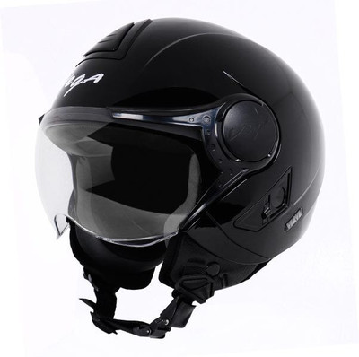 VEGA Verve Motorbike Helmet(Black)