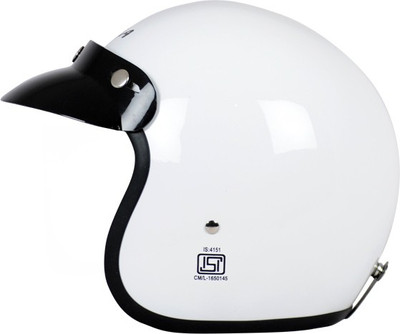 

VEGA Jet Motorbike Helmet(White