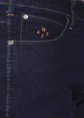 Wrangler Slim Men's Dark Blue Jeans