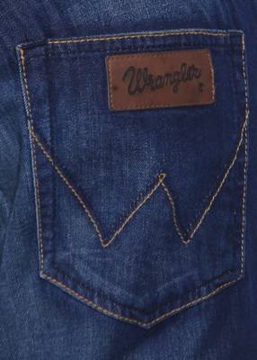 Wrangler Regular Men's Blue Jeans