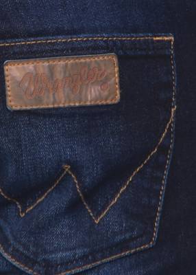 Wrangler Slim Men's Dark Blue Jeans