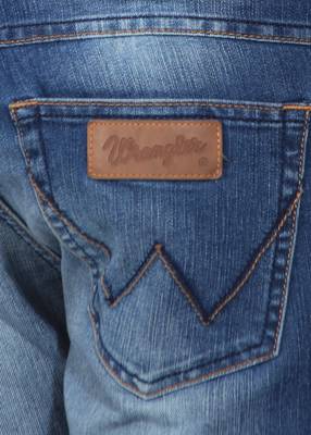 Wrangler Slim Men's Blue Jeans