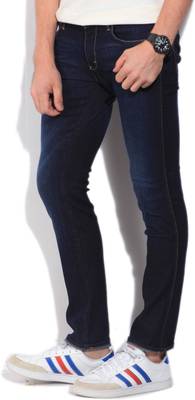 Wrangler Slim Men's Dark Blue Jeans