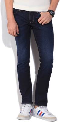 Wrangler Slim Men's Dark Blue Jeans