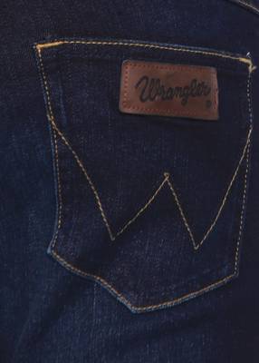 Wrangler Slim Men's Dark Blue Jeans