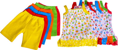 

Hafeela Girls Casual Dress Panty(Multicolor, Multicolour