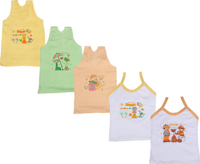

IndiWeaves Camisole Bodysuit Slip For Girls(Multicolor, Pack of 5, Beige;green;white;yellow