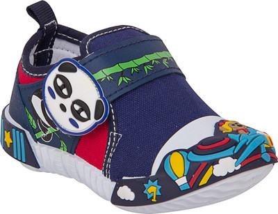 

77 seventy seven Boys & Girls Velcro Walking Shoes(Multicolor, Blue