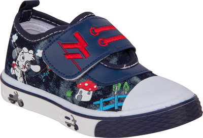 

77 seventy seven Boys & Girls Velcro Walking Shoes(Multicolor, Blue