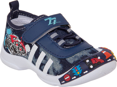 

77 seventy seven Boys & Girls Velcro Walking Shoes(Multicolor, Blue