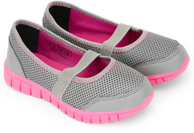 

Barbie Girls Slip on Casual Boots(Grey, Grey pink