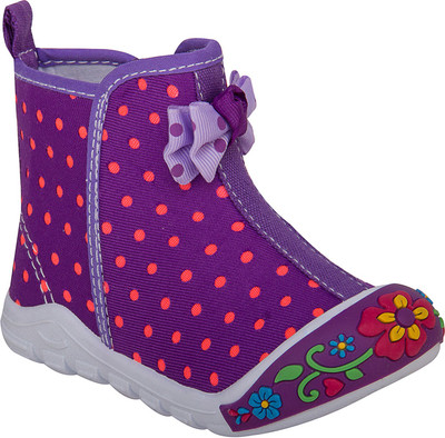 

77 seventy seven Boys & Girls Velcro Walking Shoes(Multicolor, Purple