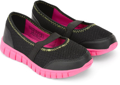 

Barbie Girls Slip on Casual Boots(Black, Black/pink