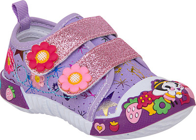 

77 seventy seven Boys & Girls Velcro Walking Shoes(Multicolor, Purple