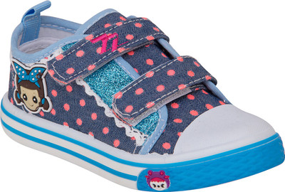 

77 seventy seven Boys & Girls Velcro Walking Shoes(Multicolor, Blue