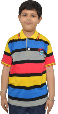 Shaun Boys Printed T Shirt(Multicolor, Pack of 1)